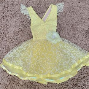 Adorable Yellow Fairy Tutu - 5-6
